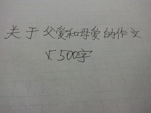 描写母爱和父爱的外貌的句子