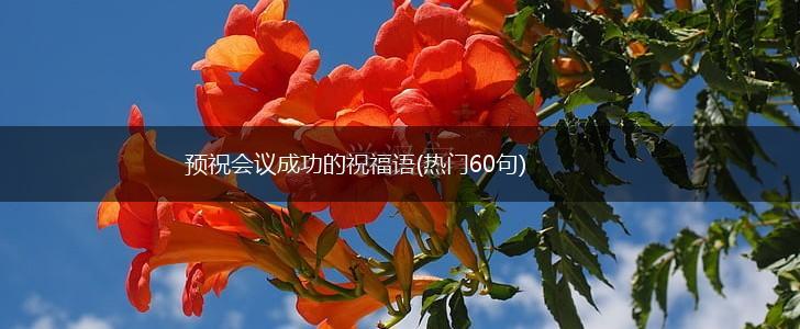预祝会议成功的祝福语(热门60句),第1张