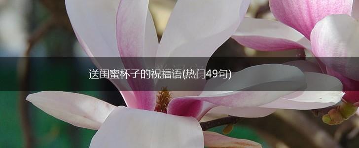 送闺蜜杯子的祝福语(热门49句),第1张