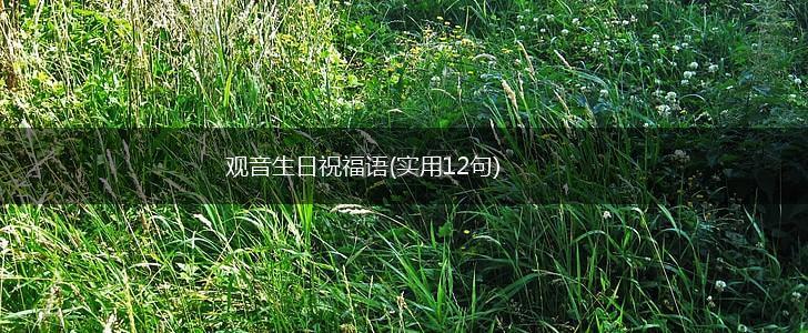 观音生日祝福语(实用12句),第1张